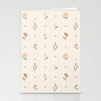 Folk Wildflowers Stationery Card Gallery Image 2