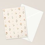 Folk Wildflowers Stationery Card Gallery Image 2