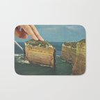 Serving up cake by the seaside - Cake slice Bath Mat Gallery Image 1
