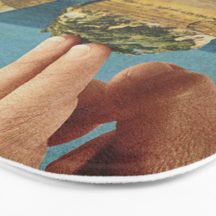 Serving up cake by the seaside - Cake slice Bath Mat Gallery Image 3
