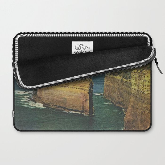 Serving up cake by the seaside - Cake slice Laptop Sleeve Gallery Image 2