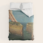 Serving up cake by the seaside - Cake slice Comforter Gallery Image 6