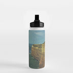 Serving up cake by the seaside - Cake slice Water Bottle Gallery Image 2