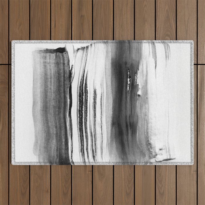 abstract minimal 8 Outdoor Rug Gallery Image 1
