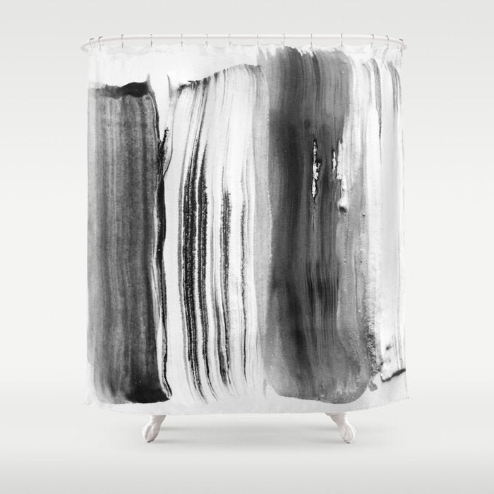 abstract minimal 8 Shower Curtain Gallery Image 1