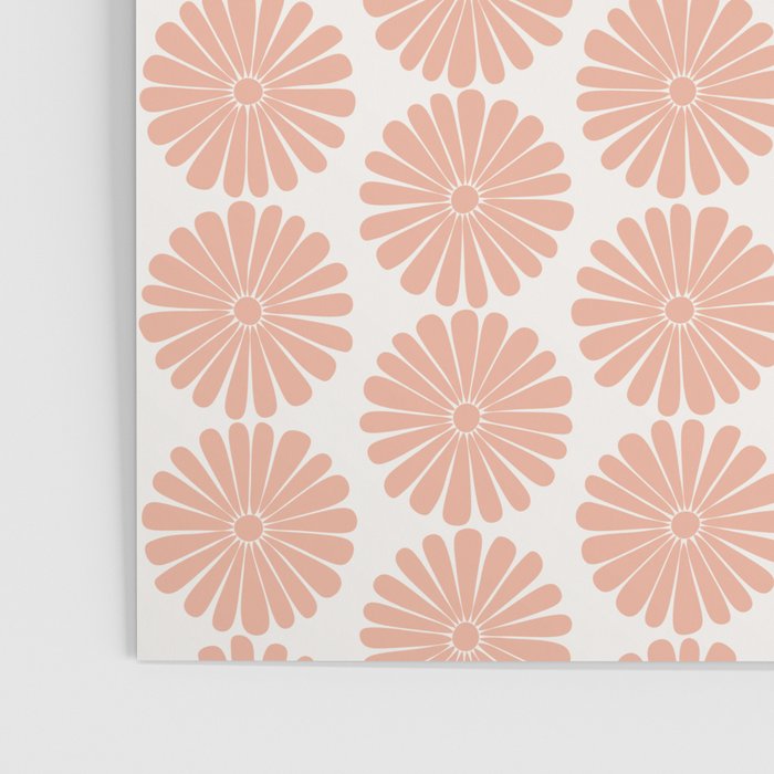 Floral Daisy Pattern XXXVIII Poster Gallery Image 3