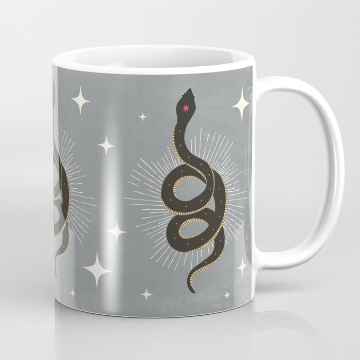 Slither - Gray Coffee Mug Gallery Image 1