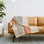 Harmony - Mid Century Modern  Throw Blanket Gallery Image 1