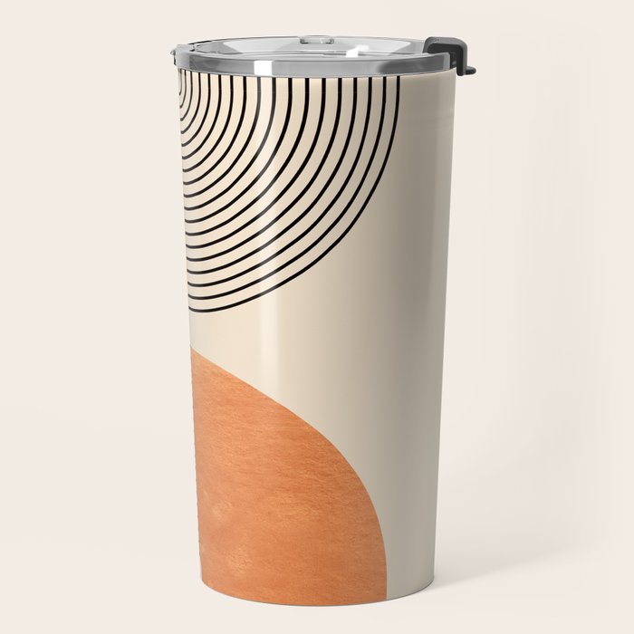 Harmony - Mid Century Modern  Travel Mug Gallery Image 2