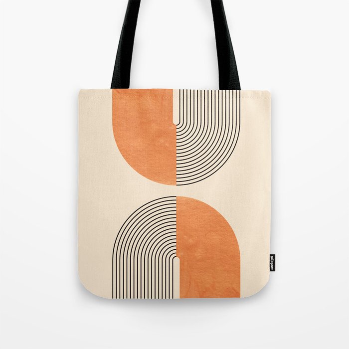 Harmony - Mid Century Modern  Tote Bag Gallery Image 1