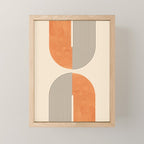 Harmony - Mid Century Modern  Mini Art Print Gallery Image 1
