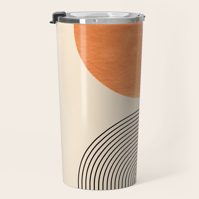 Harmony - Mid Century Modern  Travel Mug Gallery Image 3