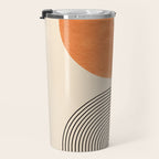 Harmony - Mid Century Modern  Travel Mug Gallery Image 3