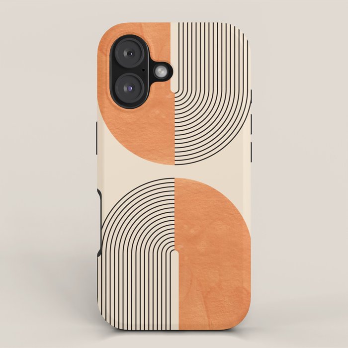 Harmony - Mid Century Modern  iPhone Case Gallery Image 1