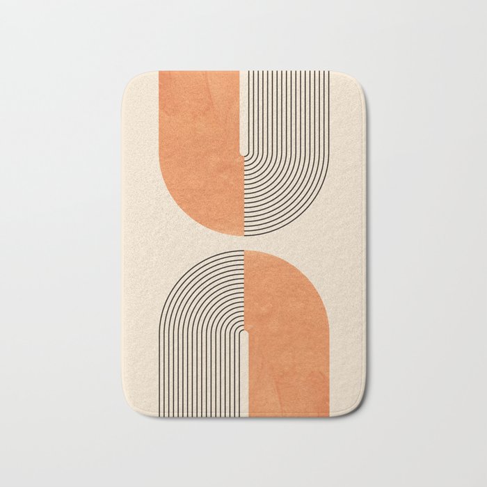 Harmony - Mid Century Modern  Bath Mat Gallery Image 1