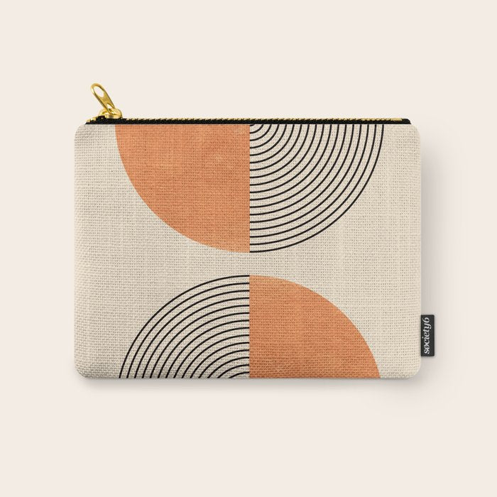Harmony - Mid Century Modern  Carry All Pouch Gallery Image 1