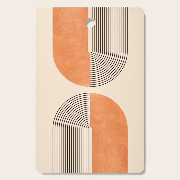 Harmony - Mid Century Modern  Cutting Board Gallery Image 1