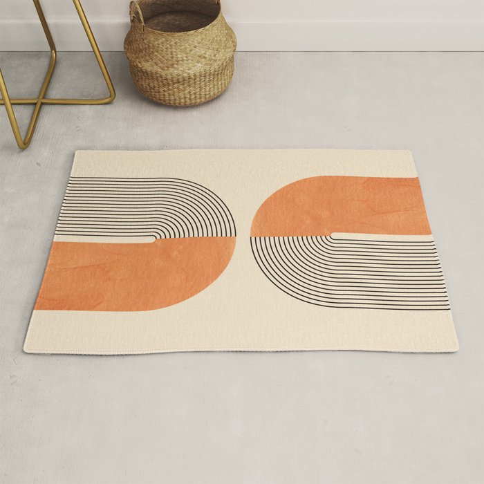 Harmony - Mid Century Modern  Rug Gallery Image 1