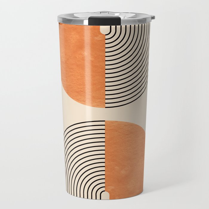 Harmony - Mid Century Modern  Travel Mug Gallery Image 1