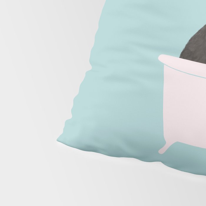 Gorilla in Bathtub Pillow Sham Gallery Image 4