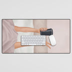 Morning Coffee IV Desk Mat Gallery Image 1