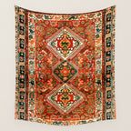 Qashqa'i Fars South West Persian Rug Print Wall Tapestry Gallery Image 4