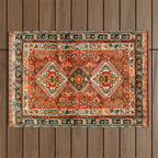 Qashqa'i Fars South West Persian Rug Print Outdoor Rug Gallery Image 1