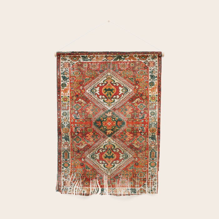 Qashqa'i Fars South West Persian Rug Print Wall Hanging Gallery Image 1