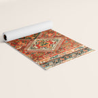 Qashqa'i Fars South West Persian Rug Print Yoga Mat Gallery Image 2