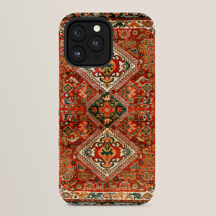 Qashqa'i Fars South West Persian Rug Print iPhone Case Gallery Image 32
