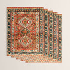 Qashqa'i Fars South West Persian Rug Print Wrapping Paper Gallery Image 3