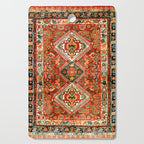 Qashqa'i Fars South West Persian Rug Print Cutting Board Gallery Image 1