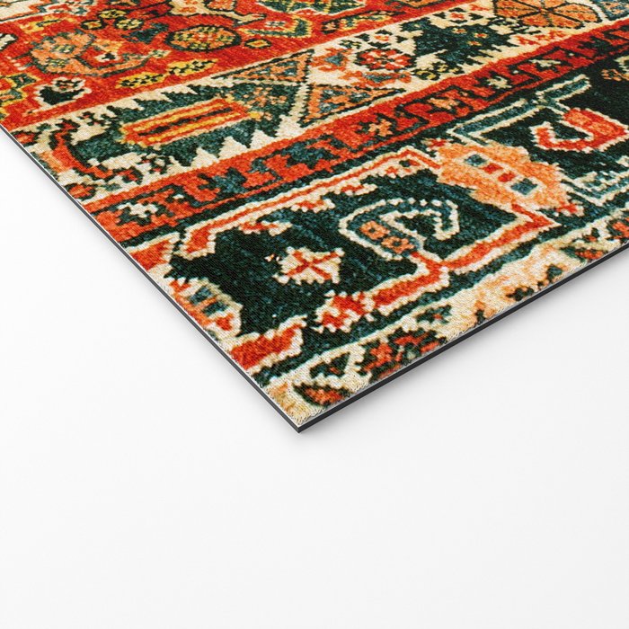 Qashqa'i Fars South West Persian Rug Print Welcome Mat Gallery Image 2