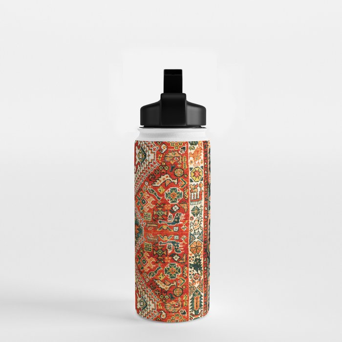 Qashqa'i Fars South West Persian Rug Print Water Bottle Gallery Image 2