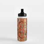 Qashqa'i Fars South West Persian Rug Print Water Bottle Gallery Image 2