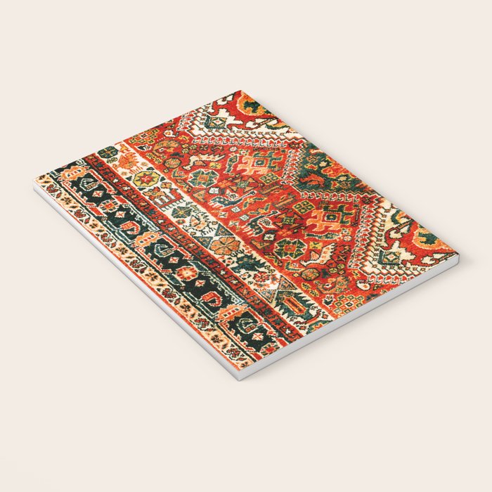 Qashqa'i Fars South West Persian Rug Print Notebook Gallery Image 3