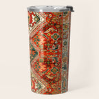 Qashqa'i Fars South West Persian Rug Print Travel Mug Gallery Image 2