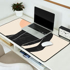 Minimal Abstract Art Nude Woman Desk Mat Gallery Image 2