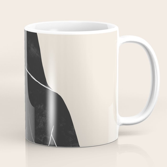 Minimal Abstract Art Nude Woman Coffee Mug Gallery Image 1