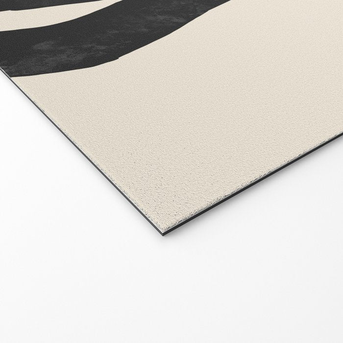 Minimal Abstract Art Nude Woman Welcome Mat Gallery Image 2