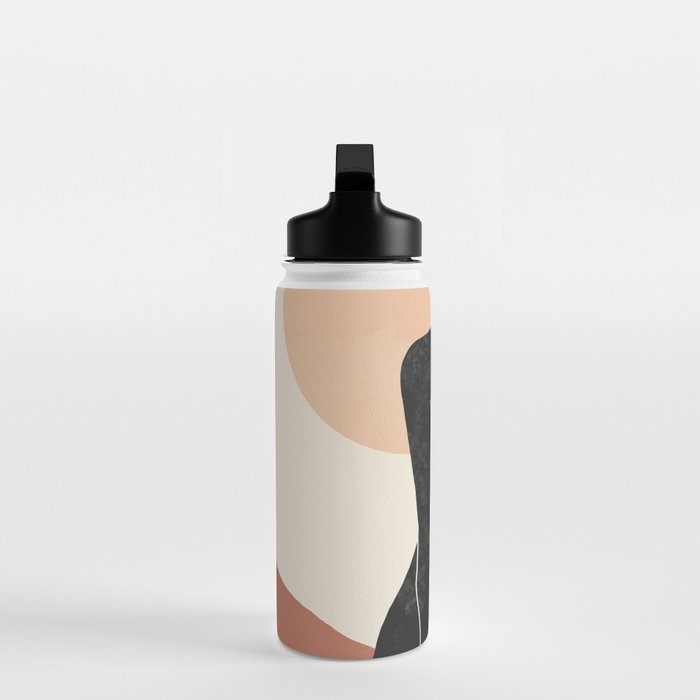 Minimal Abstract Art Nude Woman Water Bottle Gallery Image 3