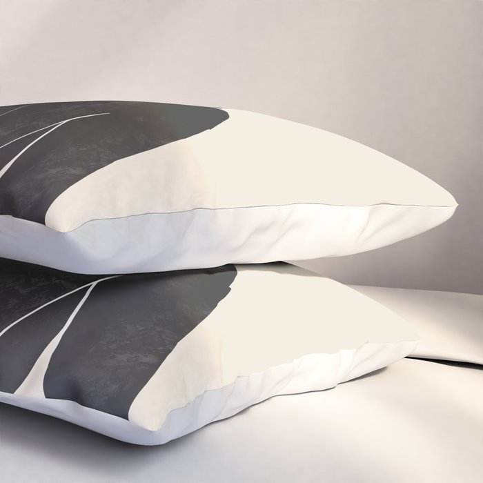 Minimal Abstract Art Nude Woman Pillow Sham Gallery Image 3