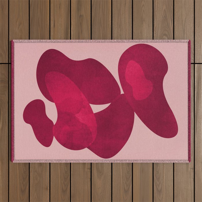 Minimal Abstract Composition 27 Outdoor Rug Gallery Image 1