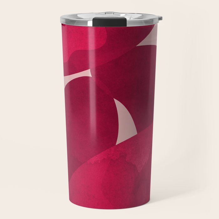 Minimal Abstract Composition 27 Travel Mug Gallery Image 1