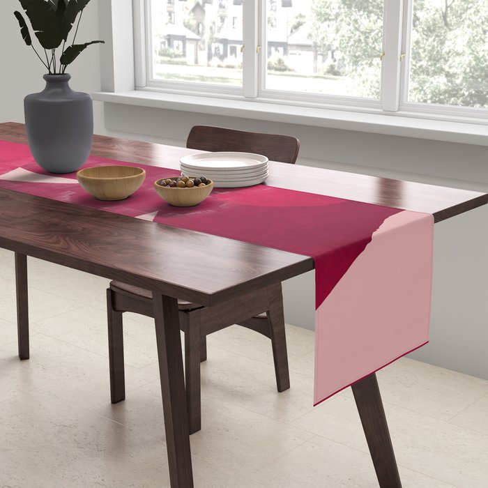 Minimal Abstract Composition 27 Table Runner Gallery Image 2