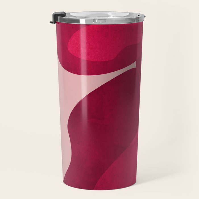Minimal Abstract Composition 27 Travel Mug Gallery Image 3