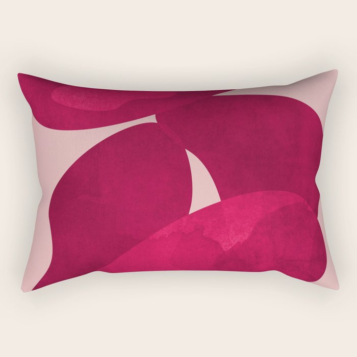 Minimal Abstract Composition 27 Rectangular Pillow Gallery Image 1