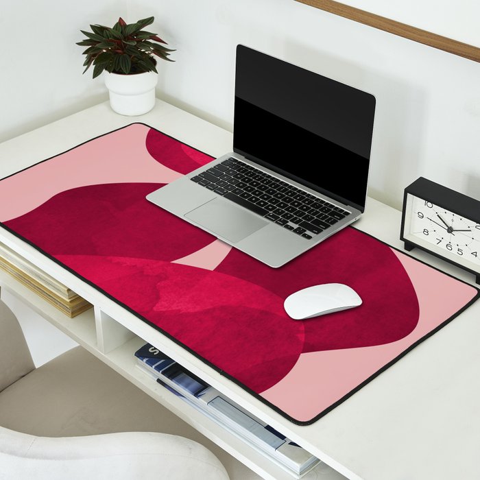 Minimal Abstract Composition 27 Desk Mat Gallery Image 2