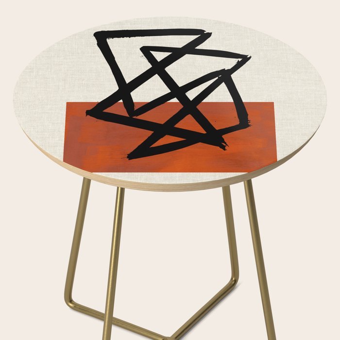 Orange Shards Side Table Gallery Image 2