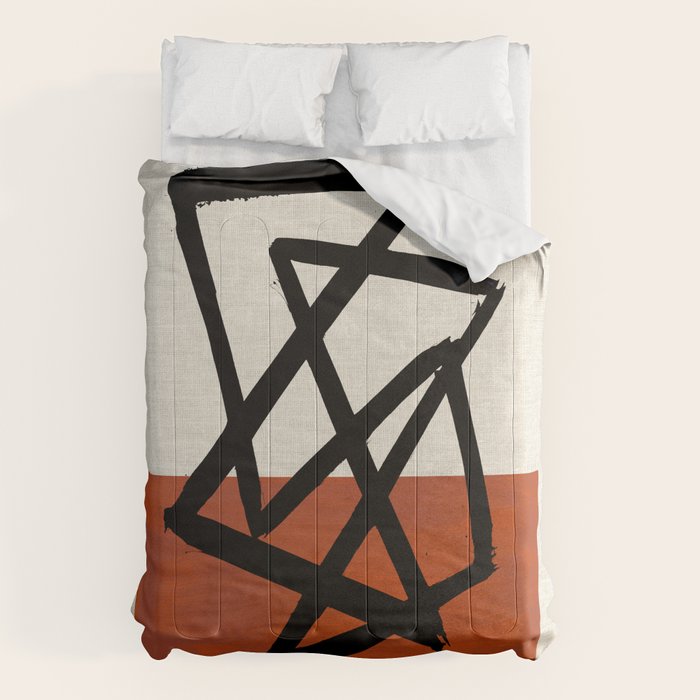 Orange Shards Comforter Gallery Image 1